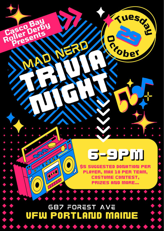 CBRD Trivia Night - 10/29/2024